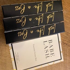 Babe Lash essential serum mini three month supply new lashes eyebrows grow